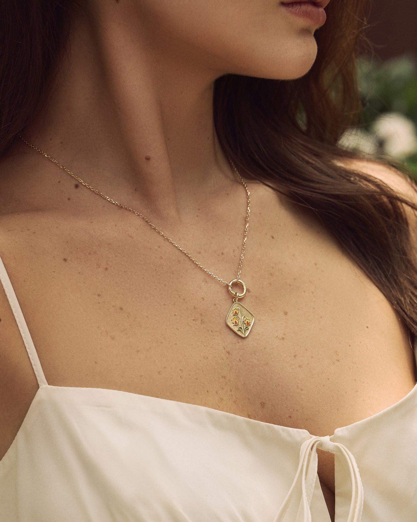 St. Narcissus Pendant Necklace