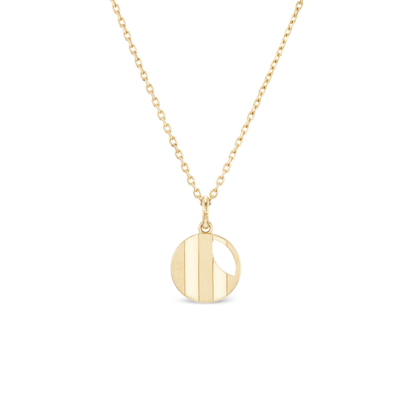 Demi Lune Pendant Necklace