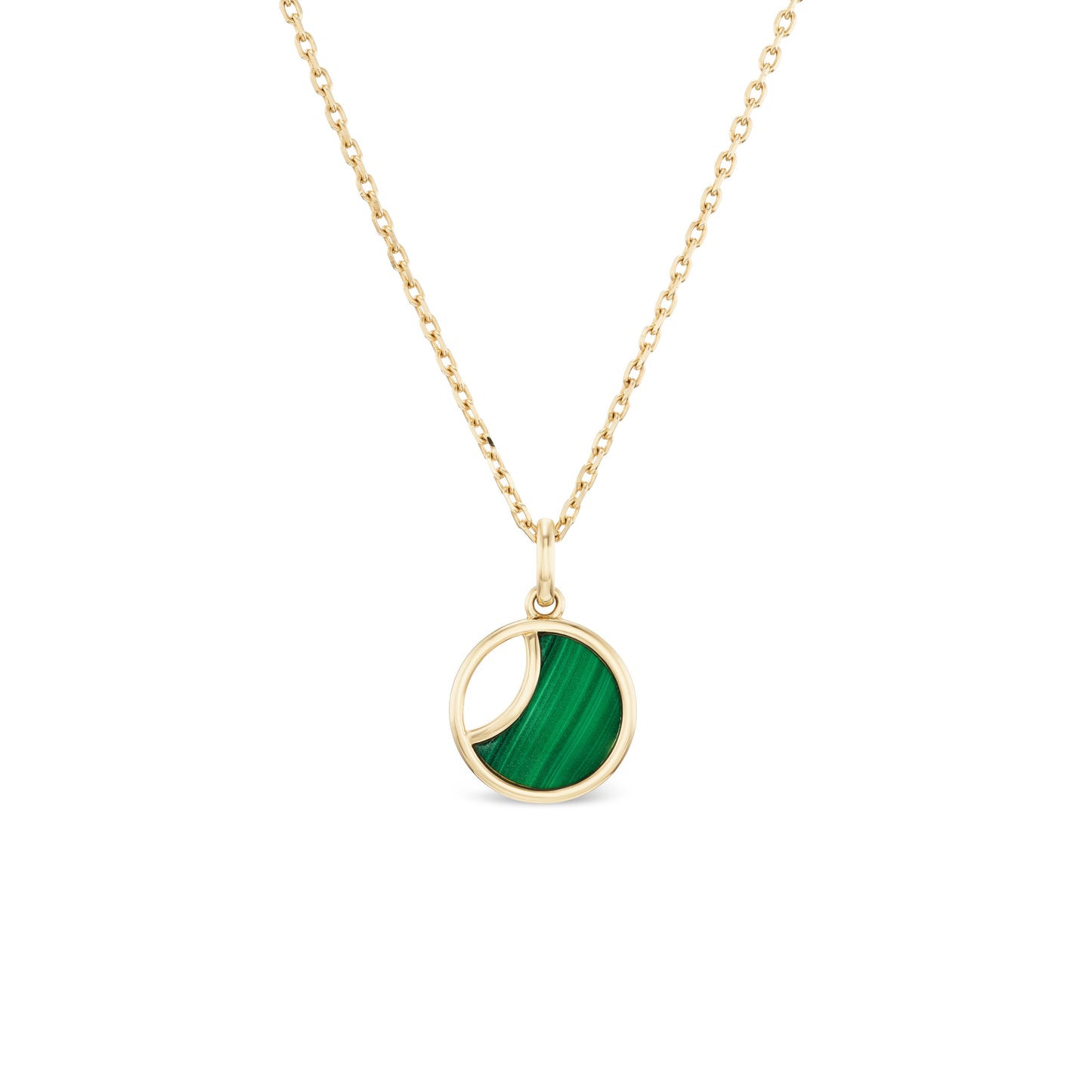 Demi Lune Pendant Necklace