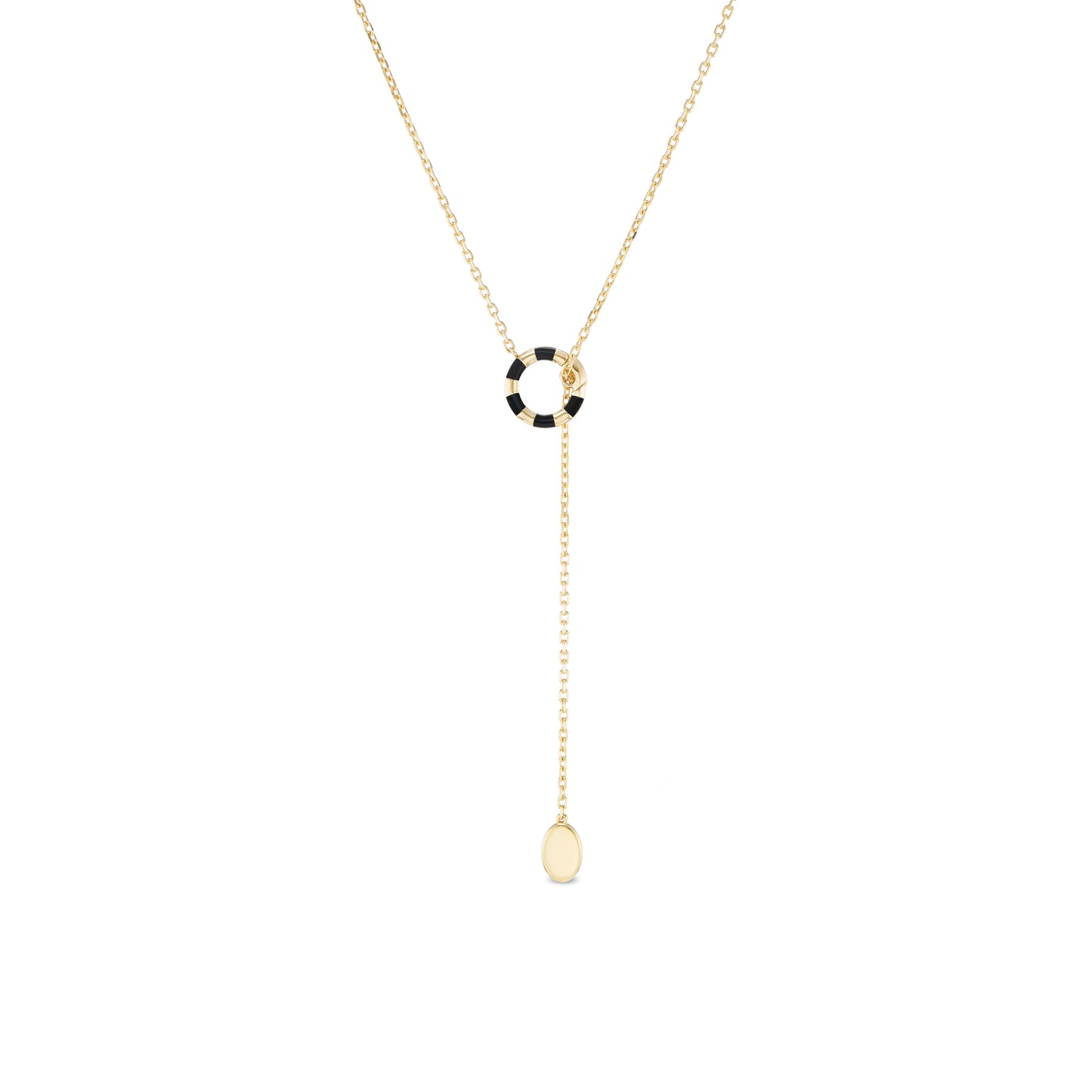 Infinit Flor Lariat Necklace