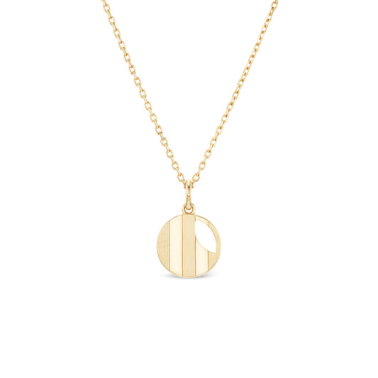 Demi Lune Pendant Necklace