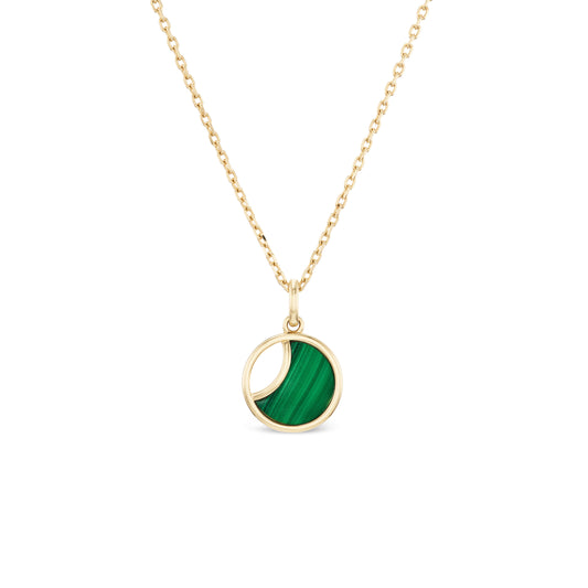Demi Lune Pendant Necklace