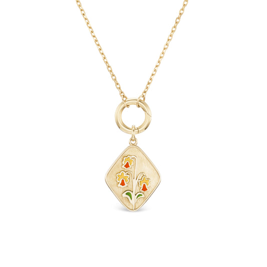 St. Narcissus Pendant Necklace