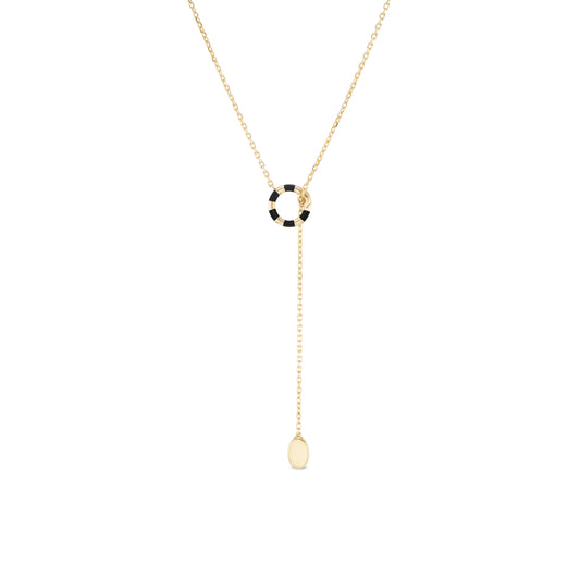 Infinit Flor Lariat Necklace